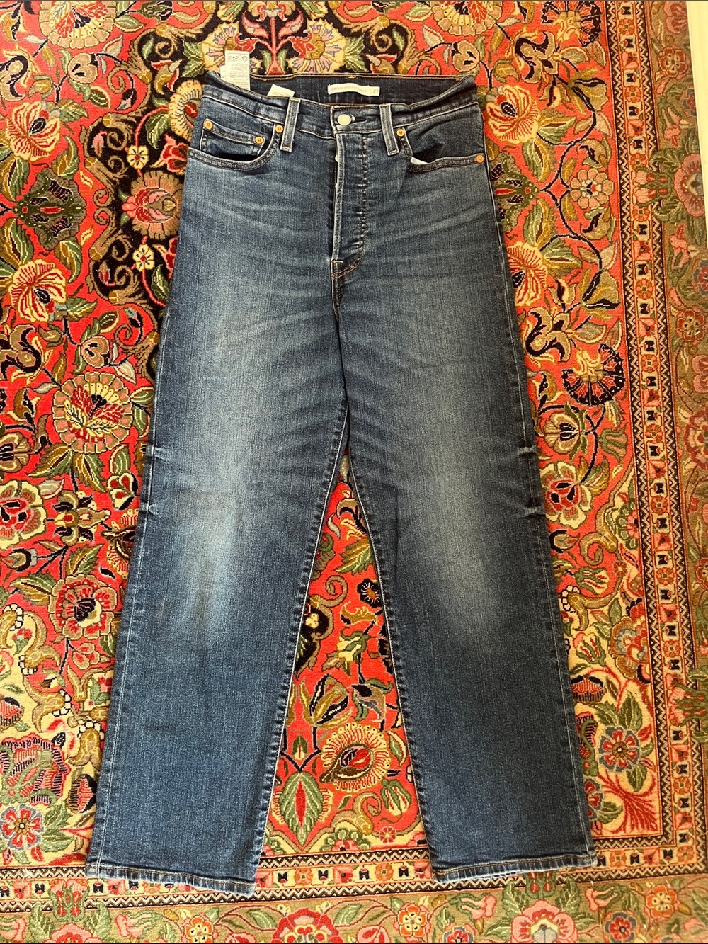 Levi's Ribcage Straight ankle